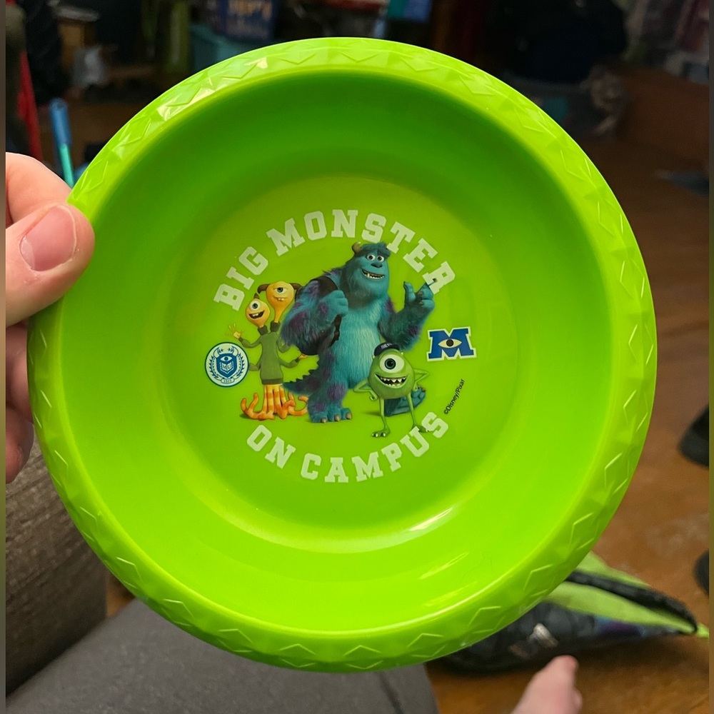2 Plastic Monsters University Bowls